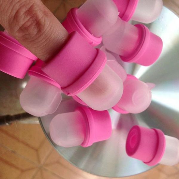Dedal para remover unhas postiças
