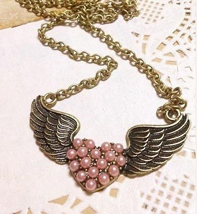 Colar Wing Pearls