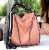 Bolsa Skull Black & Rose
