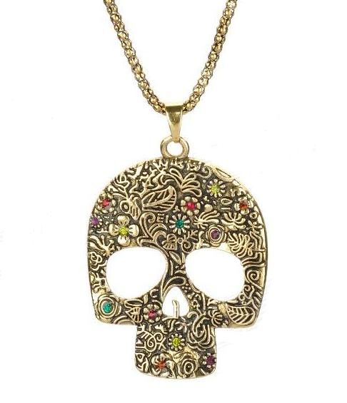 Colar Vintage Skull