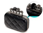 Clutch Black Skull Ring