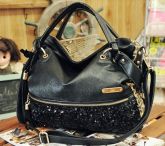 Bolsa Paetê Leopardo